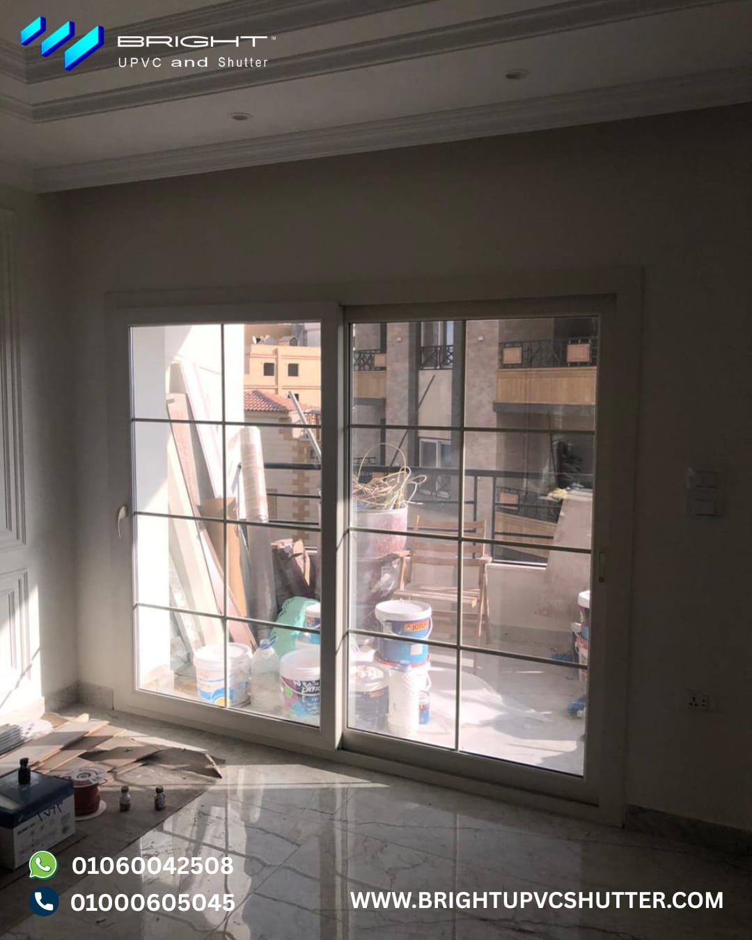 نوافذ وأبواب UPVC — صورة 7 — bright upvc windows gallery 07 — برايت شاتر